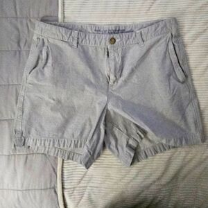 KHAKIS By GAP Women's Blue & White Shorts Size 12